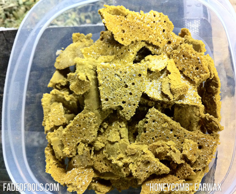 Picture of Honeycomb Earwax - Medical Marijuana Concentrate