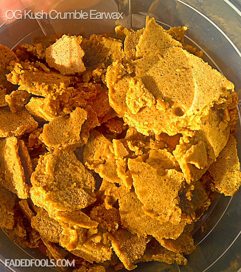 OG Kush Honeycomb Earwax 2012