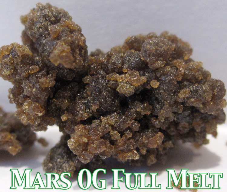 Mars OG Kush Full Melt Bubble Hash